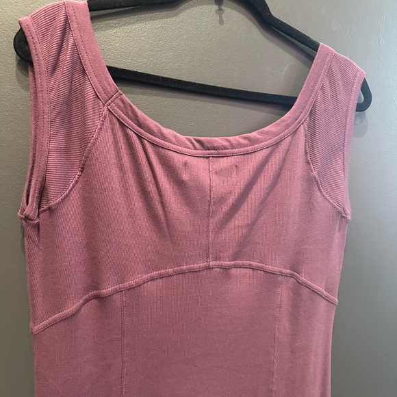 Free People | FP Beach | Purple Ribbed Sleeveless Maxi Dress | Medium | NWOT - Picture 6 of 7